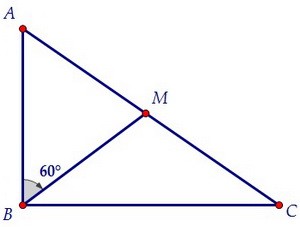 Расстояние между центрами описанных окружностей в треугольнике (вар. 45)